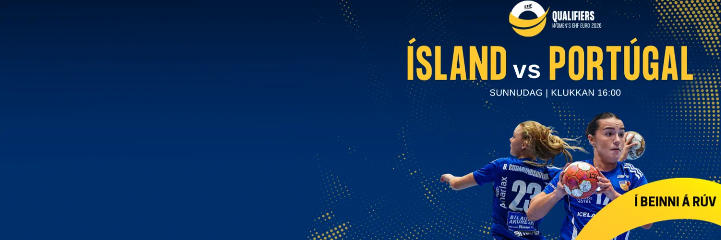 Ísland vs Portúgal